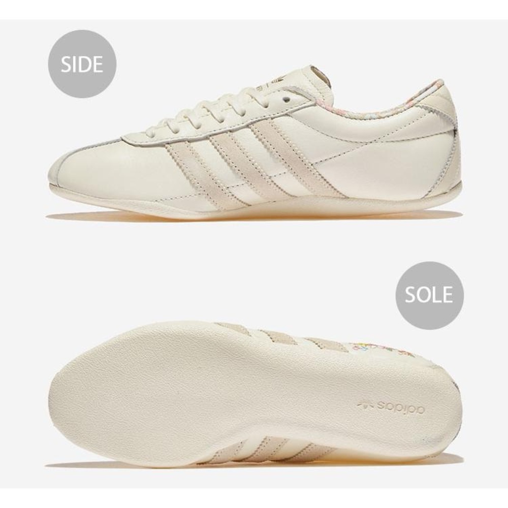 adidas x Liberty London Tokyo exclusive Floral Embroidered Leather Sneakers - Picture 4 of 6